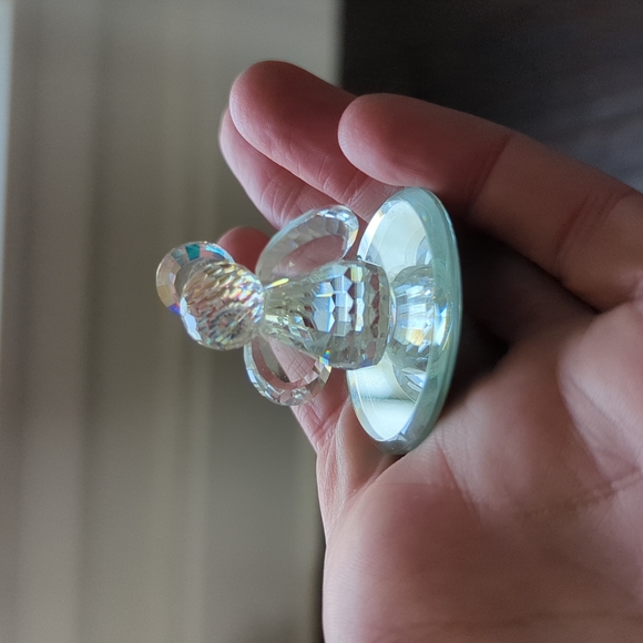 SWAROVSKI I Vintage Retired Mini Angel on Mirror ZOO Collection Crystal Figurine - Picture 4 of 10